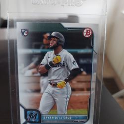 Bryan De La Cruz Rookie Baseball Card Collection!!