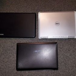 3 X Laptops PARTS ONLY