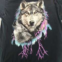 Wolf lightning shirt