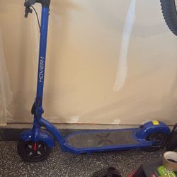 Blue Electric Scooter 