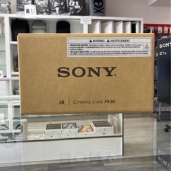 Sony FX30 Cinema Camera