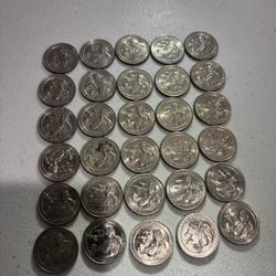 2021 Tuskegee Airmen Quarters 30 Pieces 
