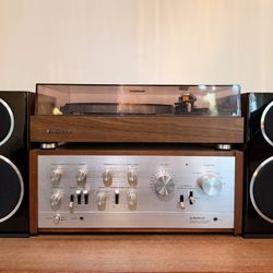 Vintage Pioneer SA-9500 System w/ Turntable + Speakers