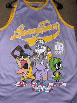 Looney Tunes Bugs Bunny Basketball Jersey Purple