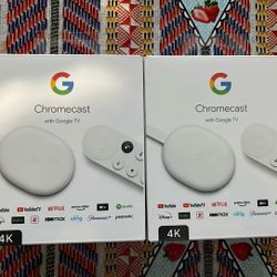 2 Chrome casts