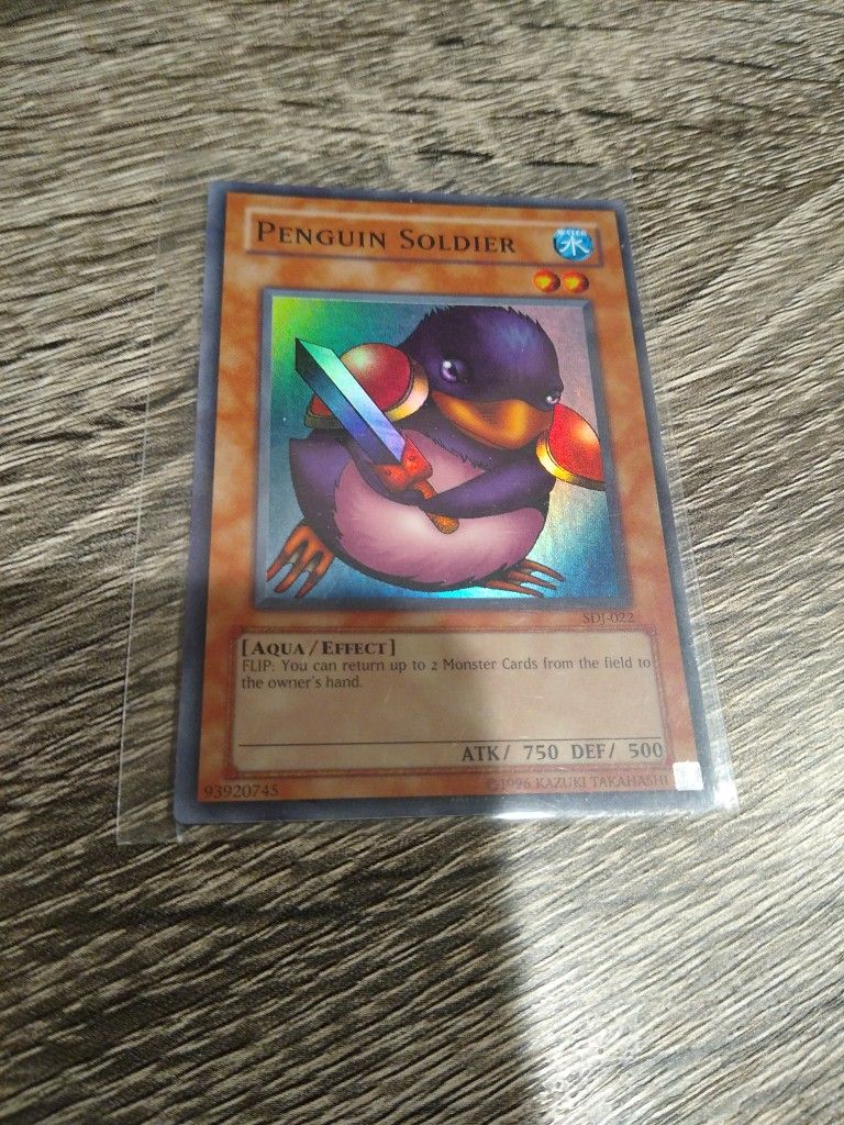 Penguin Soldier Yu-Gi-Oh Card