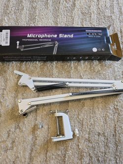 PC Microphone Boom (White)