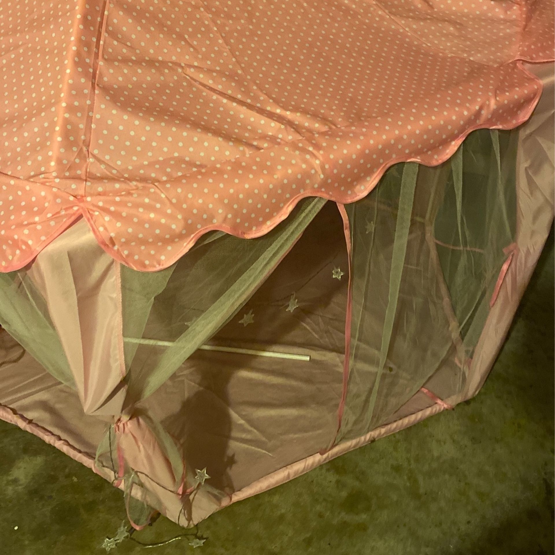 Girl Tent With Led Lights
