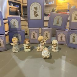 Porcelain Nativity Set 