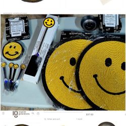Smiley Placemats 4 Bundle 