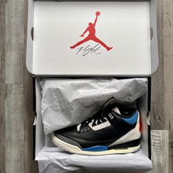 Air Jordan 3 Retro OG Black Racer Blue – Size 11 – Brand New DS
