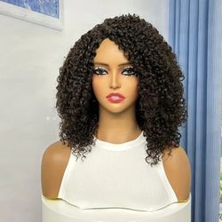 Full Natural Kinky Curly Hair Wig