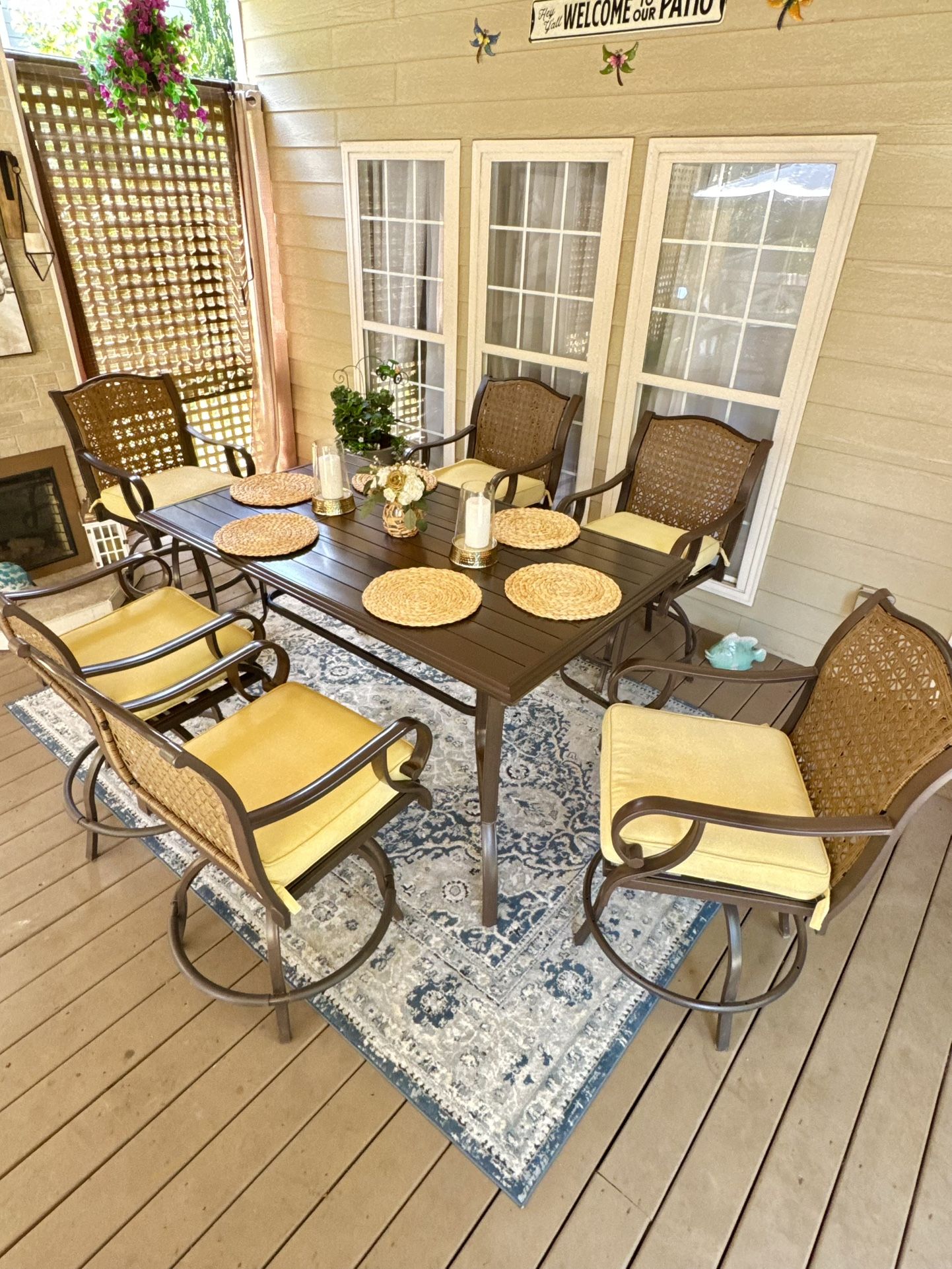 High Top Patio Furniture FREE DELIVERY