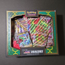 Pokémon TCG Reprints Rayquaza In VMAX Dragons Premium Collection