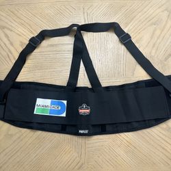 PROFLEX PROFLEX Adult unisex Black Elastic Back brace - Medium 
