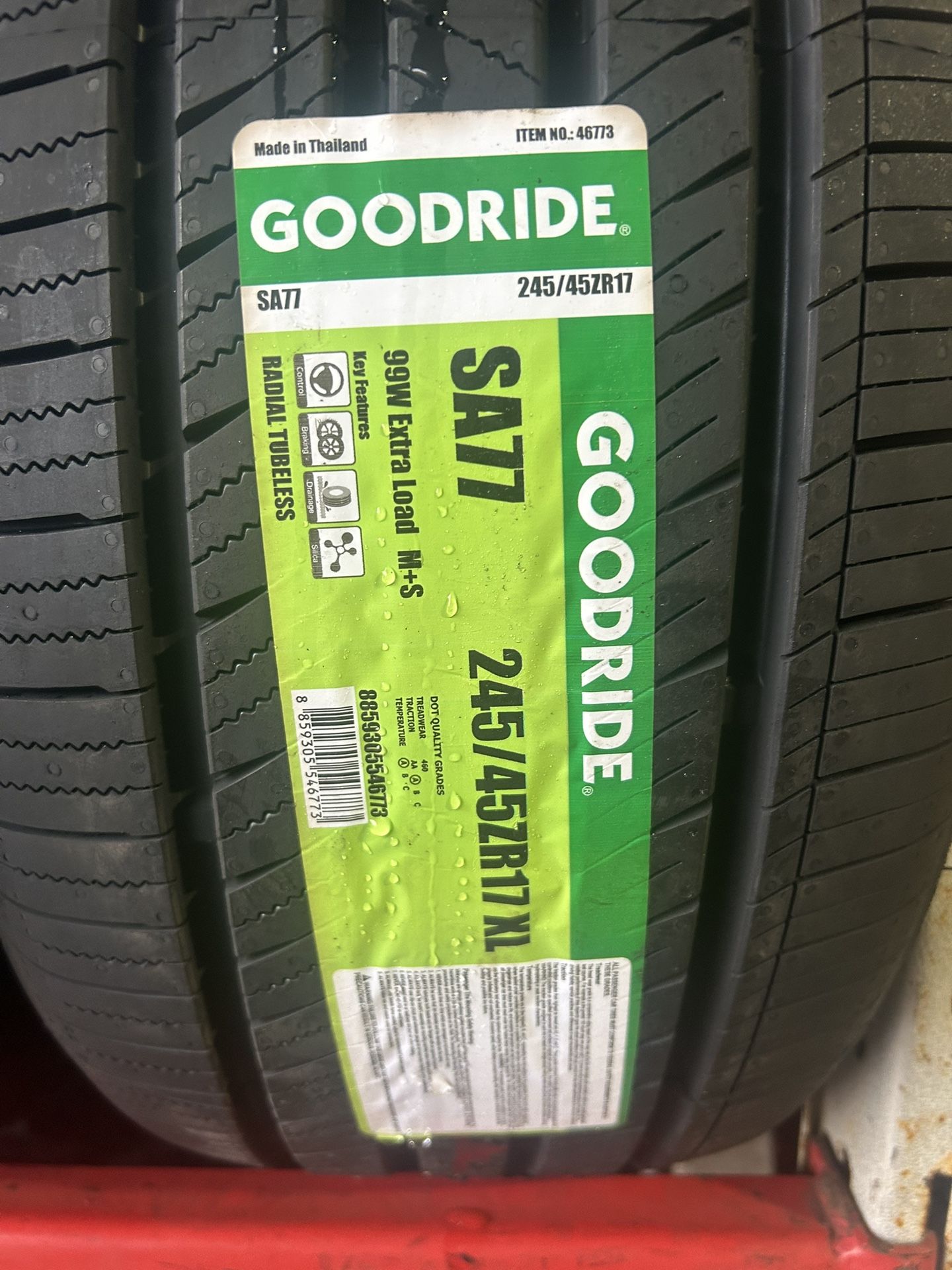 New 245/45R17 GoodRide $$115 Per Tire 