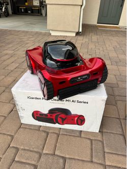 igarden pool cleaning robot m1 red