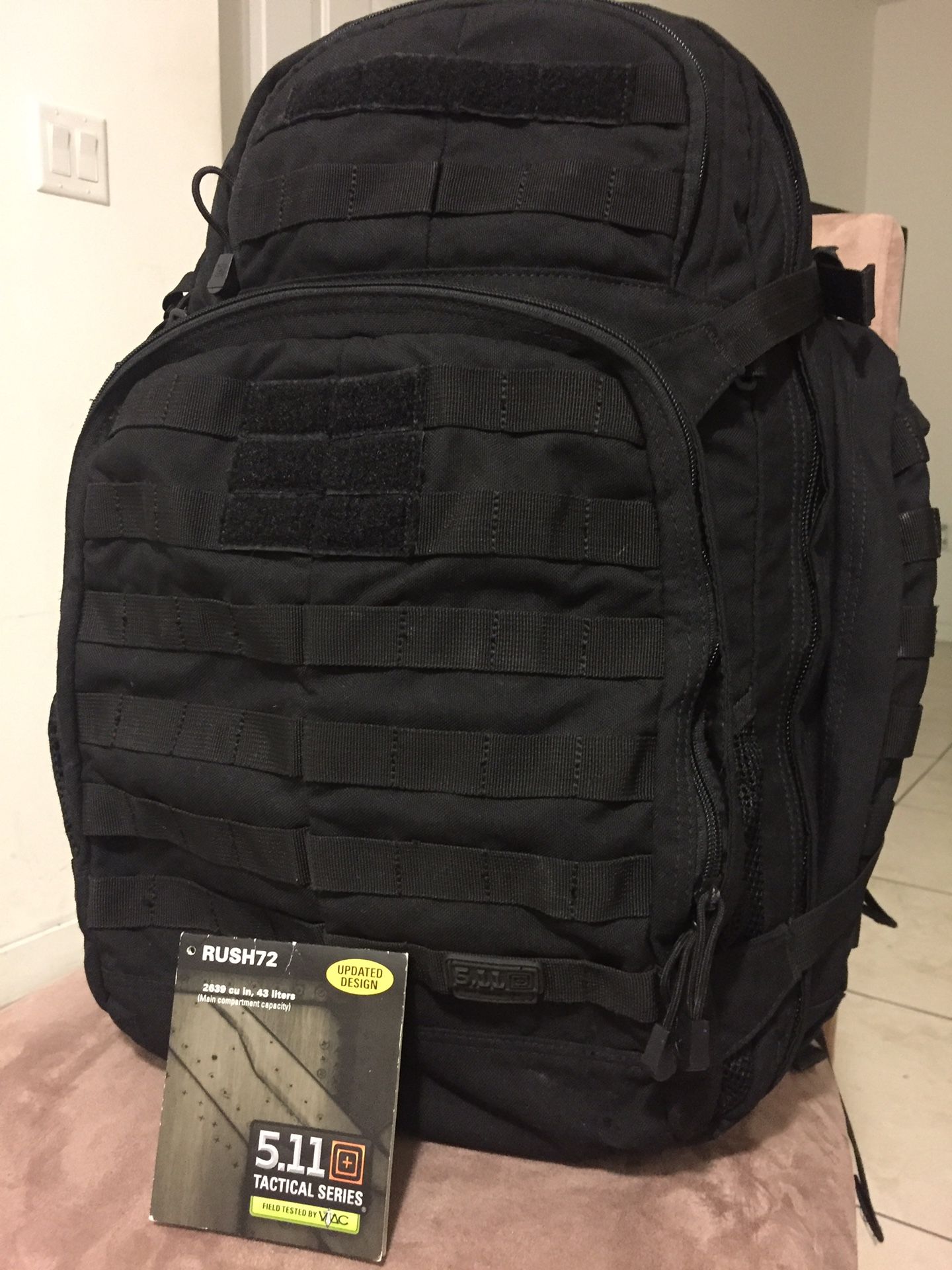 5.11 Rush72 backpack