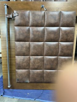 Massive Wood Headboard 20 Pieces For Sale