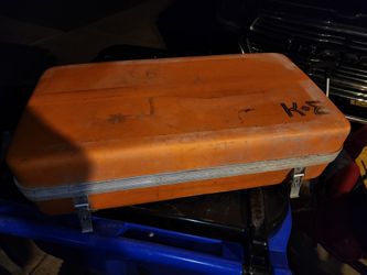 vintage survey equipment.  Keuffel & Esser (K&E) plane table alidade and case