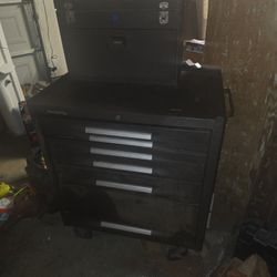 Kennedy Rollaway And Top BOX AND Massive Amt Machunust Tools