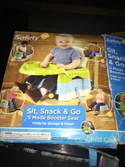 Kids table top hi chair only 15 firm