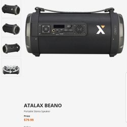 ATALAX BEANO BLUETOOTH/WIRELESS SPEAKER