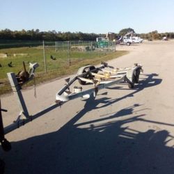 Boat Trailer Double Axel Galvanized 