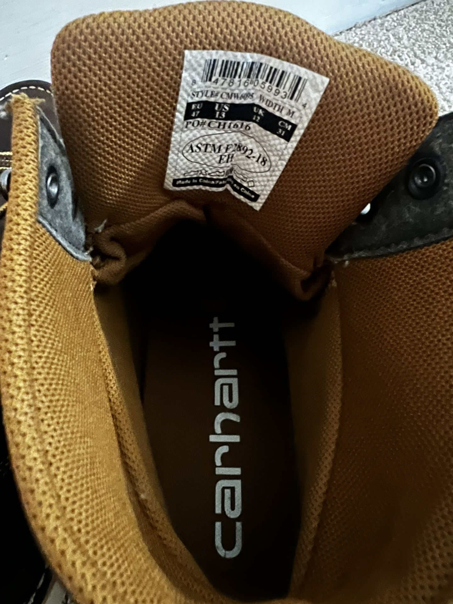 Carhartt Men’s Leather Boots