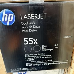 HP laser jet CE255XD 55X black
