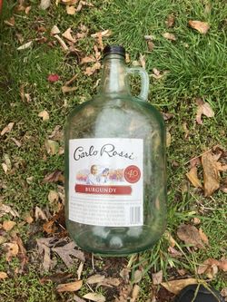 20 Empty Wine Gallon Jars