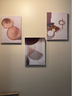 Abstract wall art set