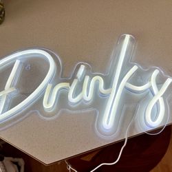 “Drinks” Neon Sign