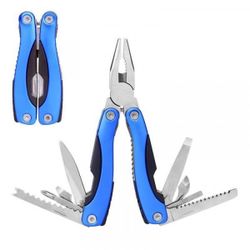 Multi-Functional 12 Features Stainless Steel Pocket Tools Chest Pliers