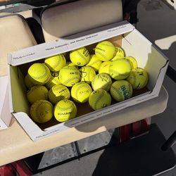 2 Dozen Combo -Onyx Energy & DeMarini Razo Pro M-Slowpitch Softballs-12Inch