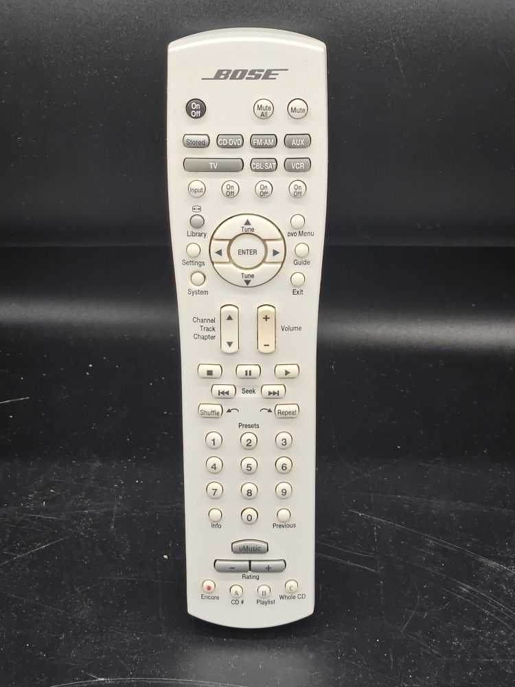 Bose RC38T1-27 Remote Control Controller for Lifestyle AV38 AV48 RARE RC38T127