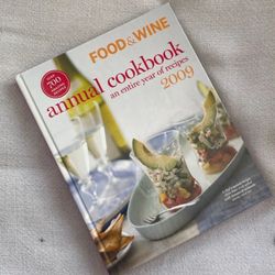 Food and Wine Cookbook 2009