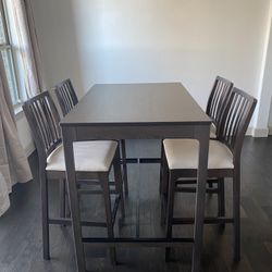 IKEA EKEDALEN Dining Table + 4 Chairs — Seats 4 — $500 (OBO) — Pick Up Only 