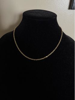 14k yellow gold Rope chain