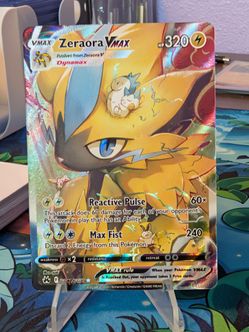 Pokemon Crown Zenith Zeraora VMAX