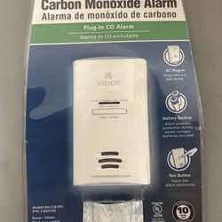 Kidde Plug-In Carbon Monoxide Alarm – New in Package