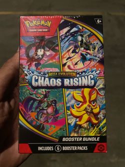 Pokemon Chaos Rising Booster bundle