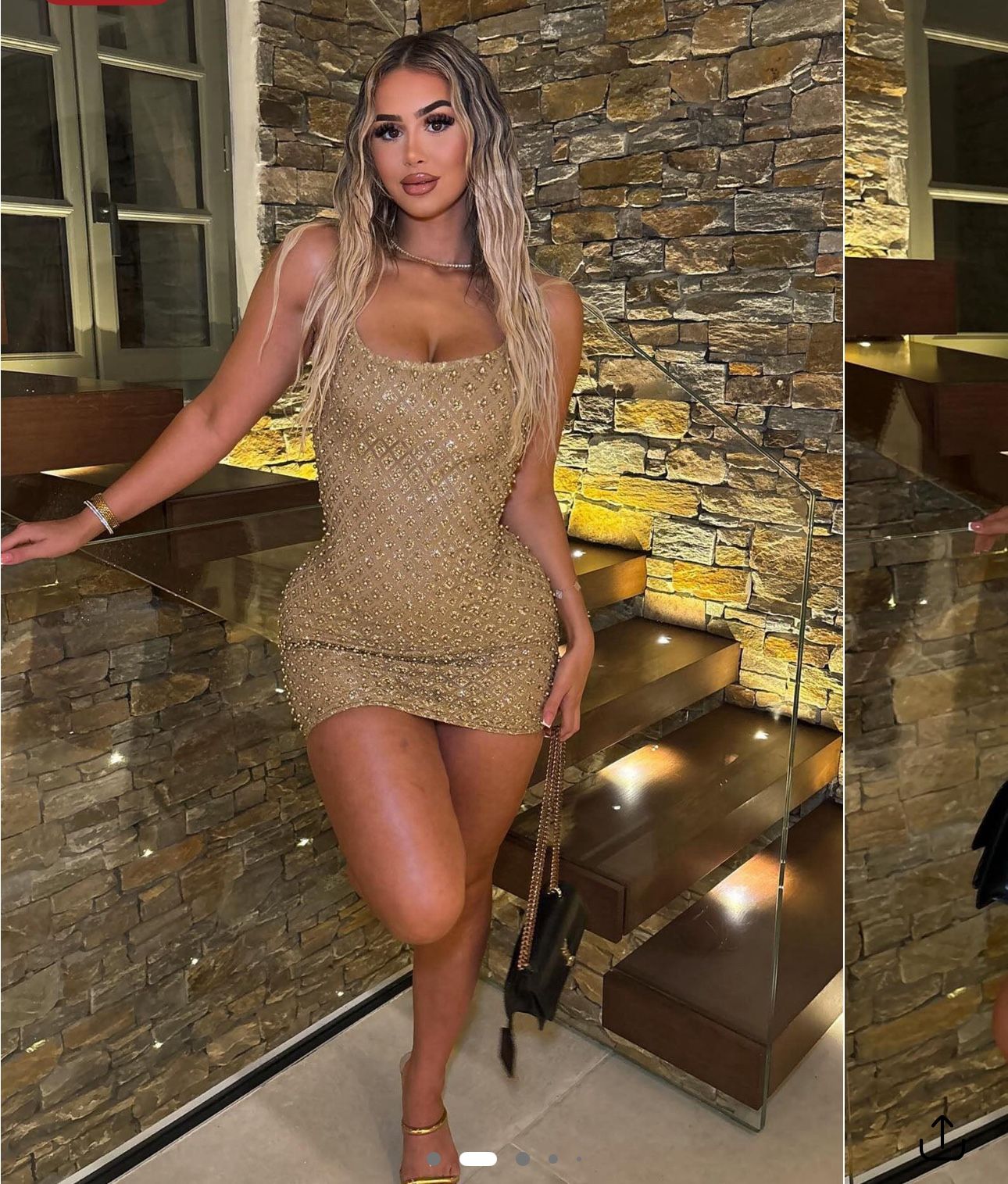 Gold Dress