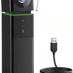 BITOMIC All in One Conference Room Camera System for 8 People | Noise Cancelling HD Video Conferencing System | 120° Wide Angle Webcam with Microphone