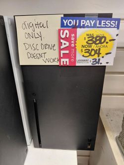X-box  with disc drive doesnt work.