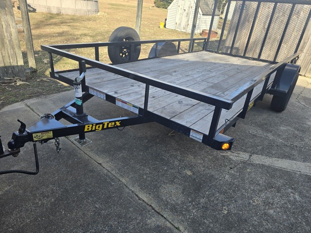 2025 7x14 Big Tex Landscaping Trailer