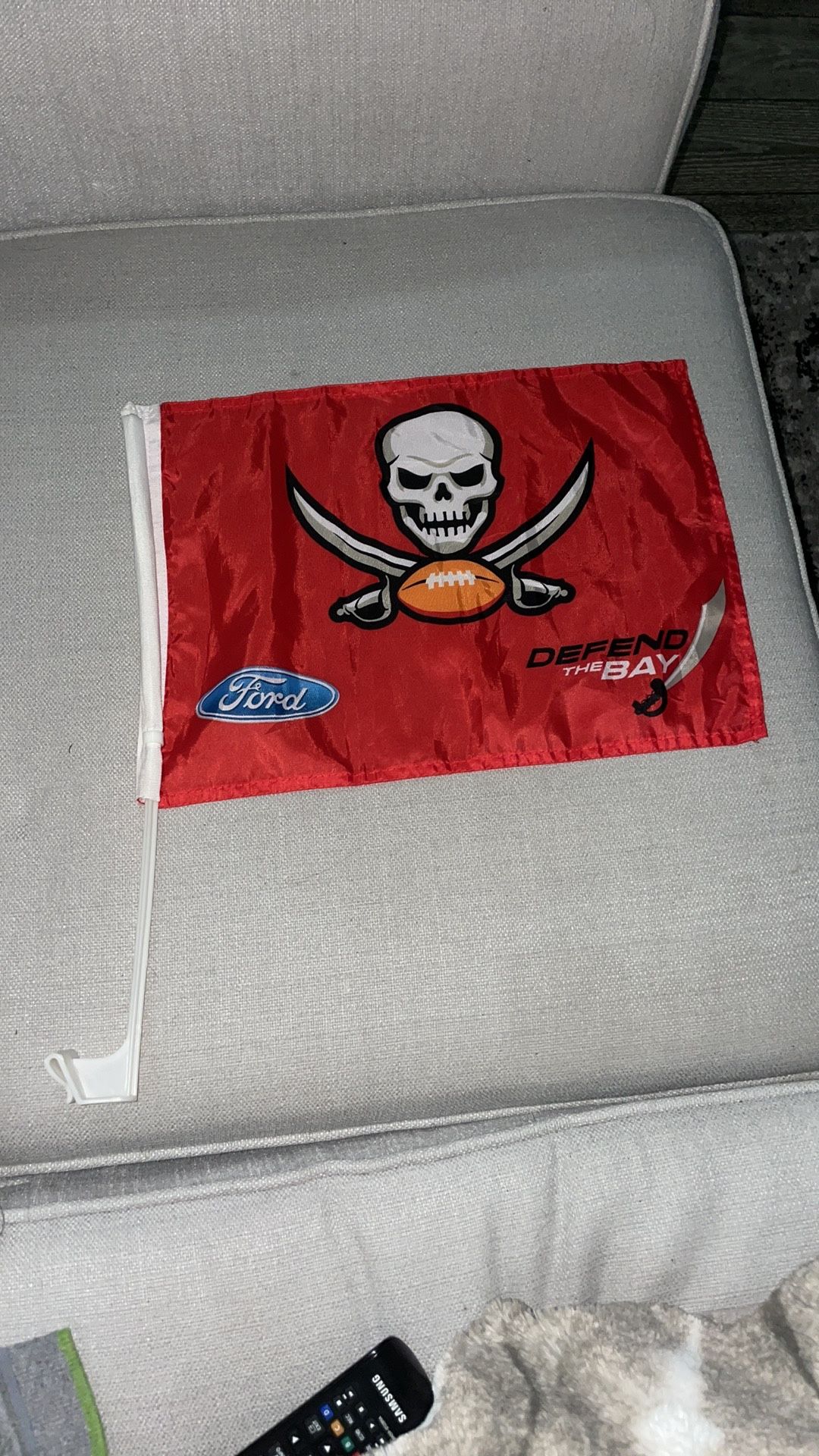 Tampa Bay Buccaneers Car Flag