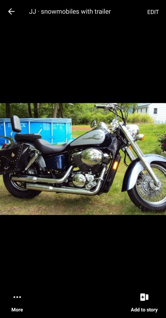 2001 Honda Shadow ace