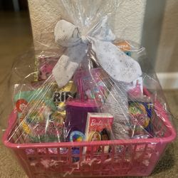 Barbie Christmas or Birthday Gift Basket 