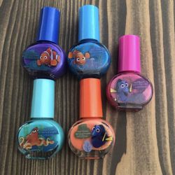 5 Finding Nemo Disney Nail polish 